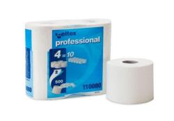 Celtex Professional compact toalettpapír 2 réteg, 500 lap, 55m, 4 tekercses, 10csomag/zsák - klin