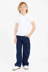 GUESS gyerek pamut póló fehér, nyomott mintás, L5RP02 KCM20 - fehér 125-135