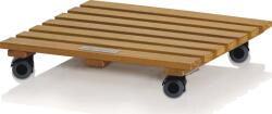Lechuza Natural Wood square gurulós alátét - 37