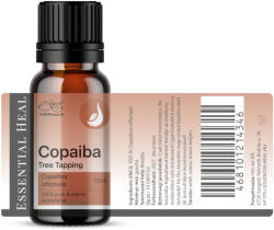Essential Heal Copaiba Oleoresin Illóolaj Copaifera officinalis Természetes Fa Lecsapolásával Nyert Gyulladáscsökkentő és Bőrápoló Hatású Aromaterápiás Olaj 10ml (468101214346)