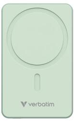 Verbatim Power bank, külső akkumulátor, vezeték nélküli, 10.000mAh, VERBATIM Charge n Go Essentials , zöld (32228) - molnarpapir