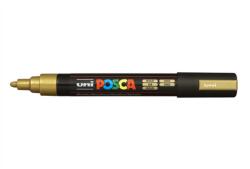 uni Dekormarker 1, 8-2, 5mm, Uni Posca PC-5M arany (2UPC5MA) - irodaitermekek