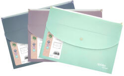 Spoko Irattartó tasak Spoko A4 ReLeaf cipzárral és tasakkal - 3 színben