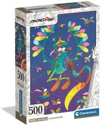  Színes Mordillo 500 db-os Compact puzzle Clementoni
