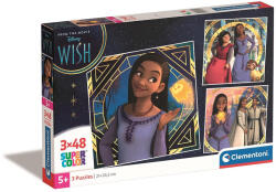 Disney Kívánság Mystic 3x48 db-os puzzle Clementoni