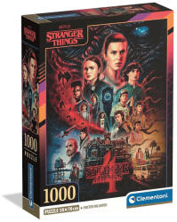  Stranger Things Darkness Rises 1000 db-os Compact puzzle Clementoni