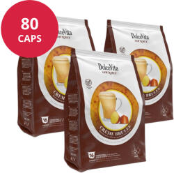 Dolce Vita Creme Brulee Dolce Gusto kompatibilis kapszula 5x16db (80 kapszula) Dolce Vita