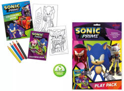 Sega Sonic a sündisznó Prime színező Nr3