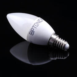 OPTONICA LED gyertya C37 E14 8W 710LM 175-265V 4500K, (SP1429)
