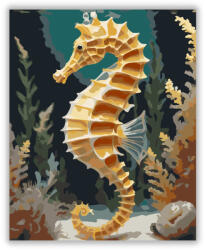  Arany Csikóhal a Hínár Között - számfestő készlet