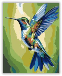  Színpompás Kolibri Röpte - számfestő készlet