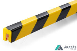 DURABLE Élvédő profil E8 - SÁRGA/FEKETE (1127-130)