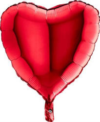 Balloons4party Balon folie inima rosie 60 cm - articole-petreceri - 11,99 RON