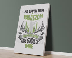Szarvasi grafikás vászonkép