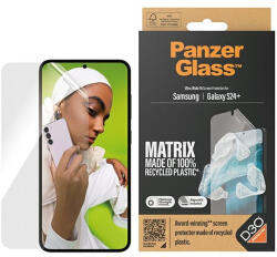 Panzer kijelzővédő üvegfólia Ultra-Wide Fit Samsung Galaxy S24 Plus D3O Matrix