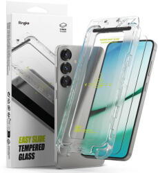 Ringke Easy Slide 2 db tempered glass Samsung Galaxy S25 edzett üvegfólia