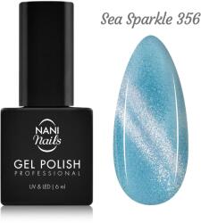 Naní Cat Eye ojă semipermanentă 6 ml - Sea Sparkle