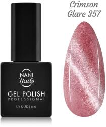 Naní Cat Eye ojă semipermanentă 6 ml - Crimson Glare