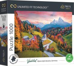 Trefl - Puzzle La poalele Alpilor, Bavaria, Germania UFT - 1 000 piese Puzzle