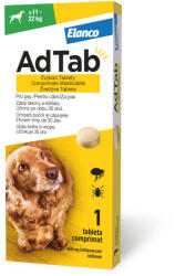 Elanco - Adtab Adtab Dog 450mg ( 11-22kg ) deparazitare externa pentru caini