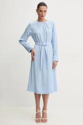 HUGO BOSS ruha midi, harang alakú, 50530538 - kék 40