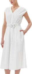 Michael Kors Rochie Cotton Poplin Midi Drs MS5830KF4C 100 white