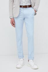 Tommy Hilfiger nadrág férfi, testhezálló - kék 34/34