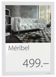 DURABLE Infokeret, A4, öntapadó háttal, DURABLE DURAFRAME®, fehér