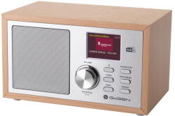GoGEN Radio 7W DAB 620 BTCS 5W DAB+/FM Bluetooth 5.0 LCD color ceas cu alarma Argintiu-Maro (GOGDAB620BTCS) - vexio