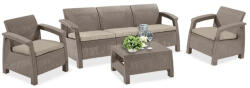 Keter Corfu set II max kerti bútor garnitúra (227630_227641) - platinashop