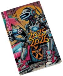REALSYSTEM 2025/2026 graffiti diák zsebkönyv (5313-60) - bestbyte