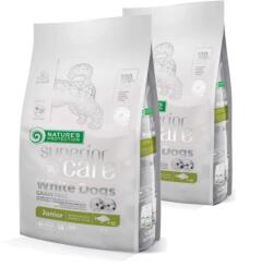 Nature's Protection Pachet economic: 2 x Superior Care White Dogs Grain Free White Fish Junior Small&Mini Breeds, 10 kg