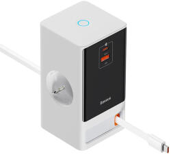 Baseus 1 Plug + 3 USB (PSLR000602)