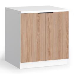 Blumfeldt WoodVista mosogató alatti szekrény, Robusztus, Soft-Close zsanérok, Alumínium fogantyúk (JOY-WVS800WO) (JOY-WVS800WO)