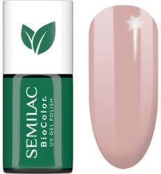 Semilac UV Hybrid BioColor gél körömlakk UV / LED-es lámpákhoz árnyalat 715 Yoga On Sand 7 ml