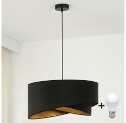 Brilagi Lustră LED pe cablu LYRA 1xE27/15W/230V negru/auriu (BG1727)