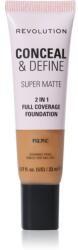 Makeup Revolution Conceal & Define mattító alapozó árnyalat F12.7NC 23 ml