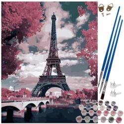  ISO Kreatív festés számozás alapján 40×50 cm - Eiffel-torony (00022784)
