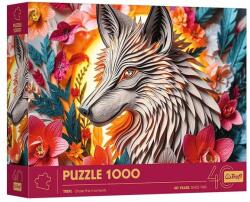 Trefl 1000 db-os Paper Art puzzle - 40 Éves Jubileum - Farkas (40041) (40041)