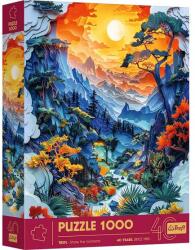Trefl 1000 db-os Paper Art puzzle - 40 Éves Jubileum - Völgy (40045) (40045)