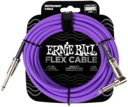 Ernie Ball Flex Instrument Cable Straight/Angle 20ft Purple