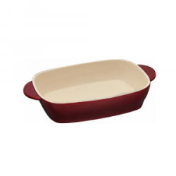 RESTO Fornax téglalap alakú sütőtál 33x20x6, 3cm piros (96112) (96112)