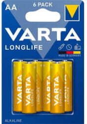 VARTA Longlife elem AA 6db (4106101436) (4106101436)