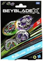 Hasbro Interactive Set duo Beyblade X - Yell Kong 3-60Gb si Helm Knight 5-80T Figurina