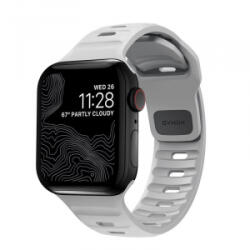 Nomad Sport Apple Watch Ultra (49mm) 8/7(45mm)/6/SE/5/4(44mm)/3/2/1(42mm) szíj M/L szürke (NM01958185) (NM01958185)