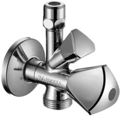 SCHELL Sanland kombinált sarokszelep 1/2″-3/8″-3/4″ (970160000) (SC-970160000)