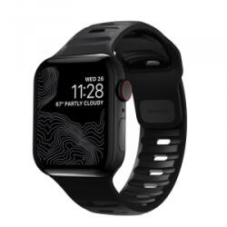 Nomad Sport Apple Watch Ultra (49mm) 8/7(45mm)/6/SE/5/4(44mm)/3/2/1(42mm) szíj M/L szürkészöld (NM1AM10000) (NM1AM10000)