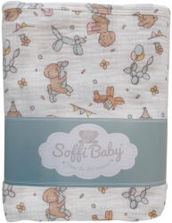 Soffi Baby takaró muszlin dupla lufis 70x90cm - babamarket