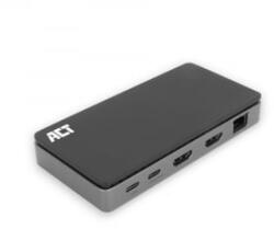 ACT USB-C 4K MST notebook dokkoló (AC7093)
