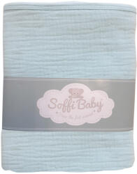 Soffi Baby takaró muszlin dupla menta 70x90cm - babamarket